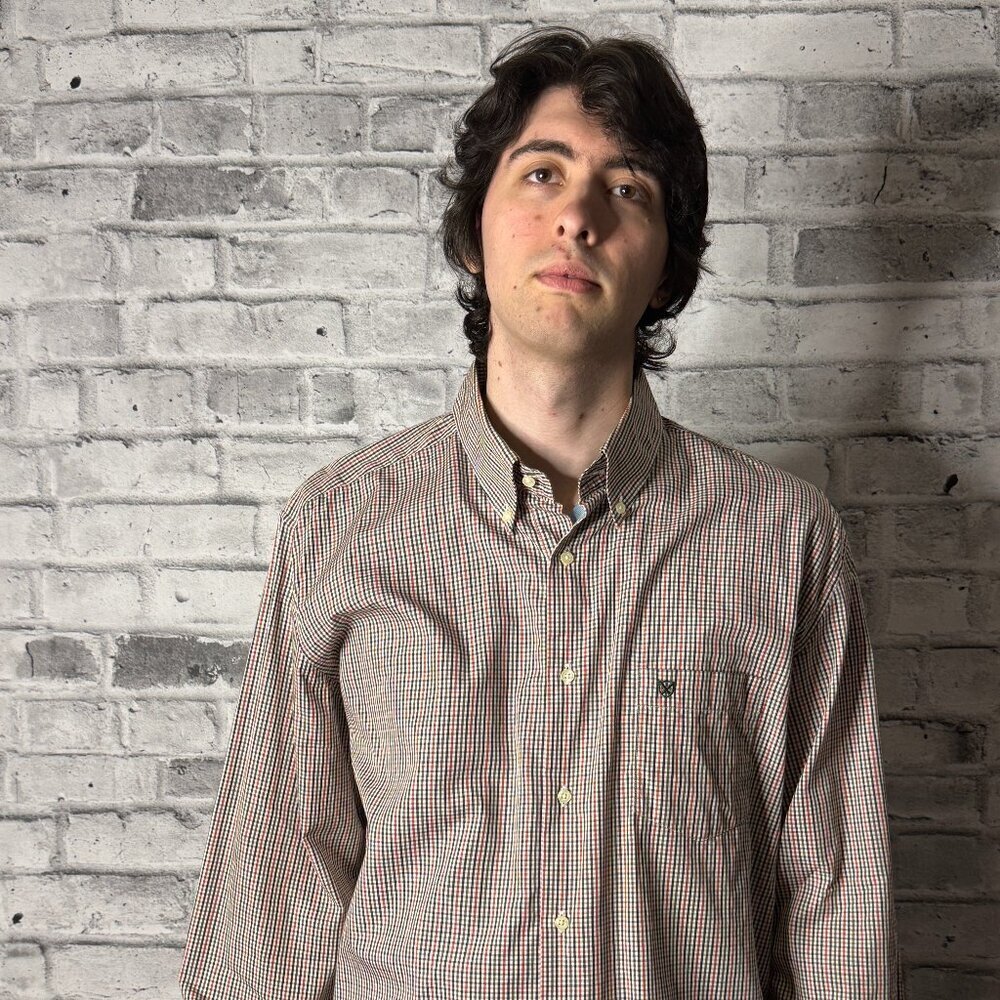 Barbour Men's Plaid Shirt - Brown and Red Button Down Shirt